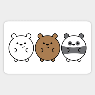 THREE BEARS Magnet